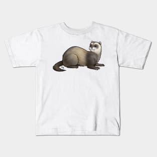 Ferret - Sable Kids T-Shirt